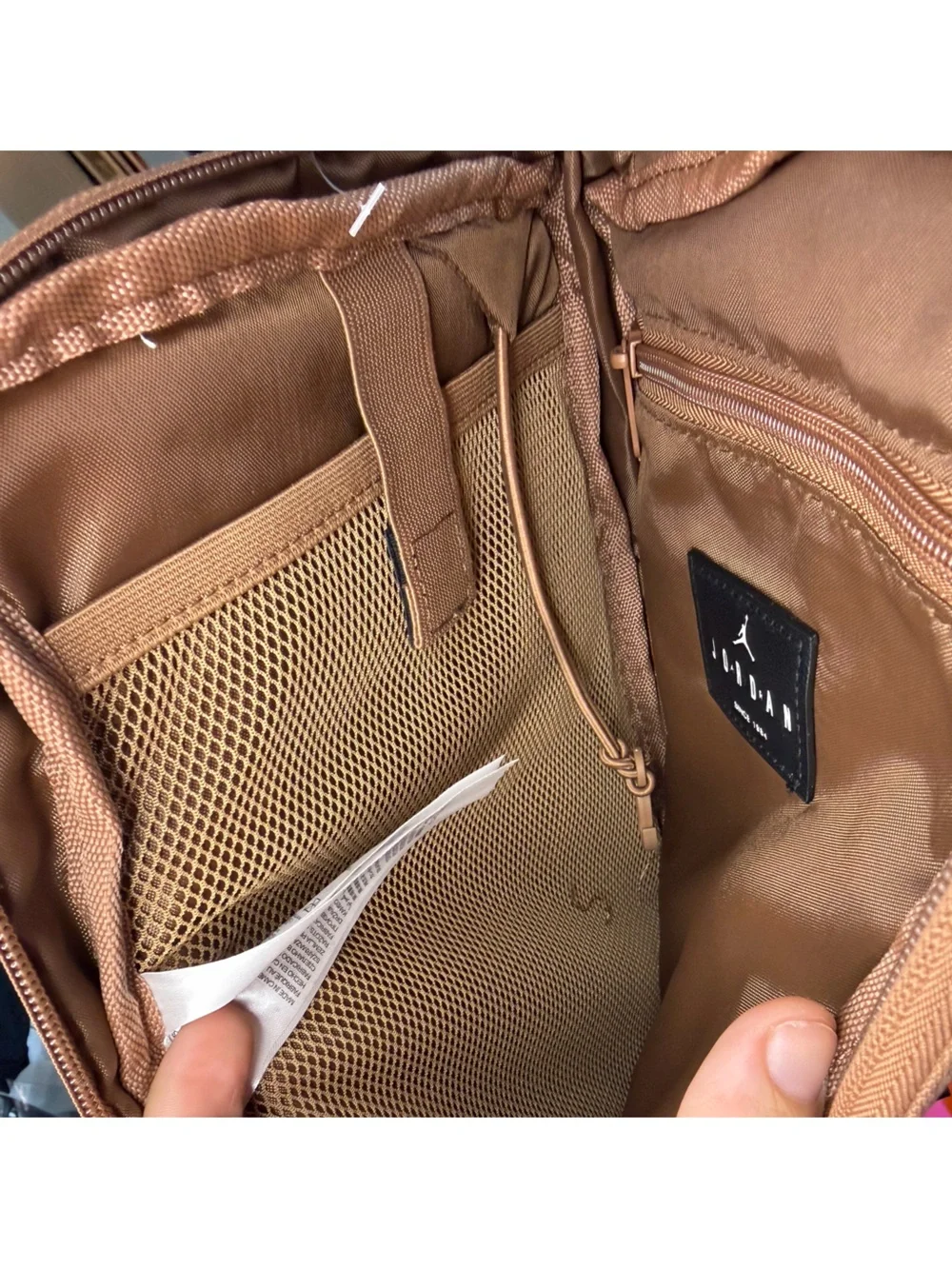 Jordan Air- Brown Messenger Crossbody Bag